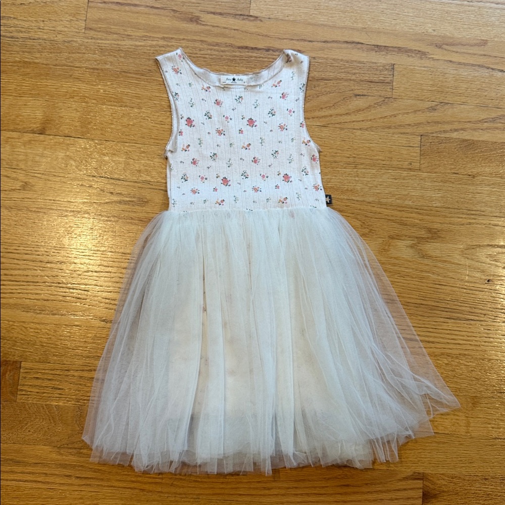 Petite Hailey Floral Tulle Dress